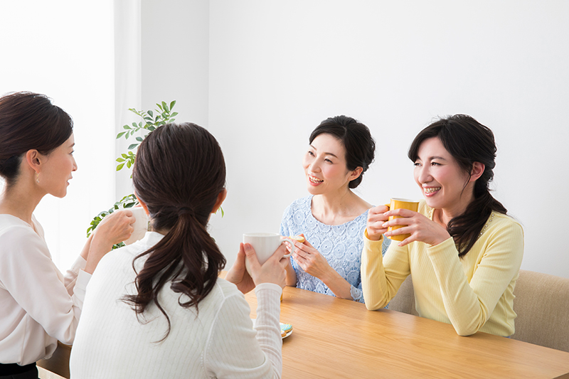 魅力発見グループお茶会